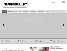 Tablet Screenshot of karabuluttarimmakine.com